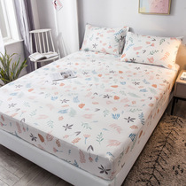 纯棉床笠单件 全棉席梦思保护套防尘床套床垫套1.2m1.5/1.8米床罩