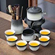 高档轻奢懒人自动整套功夫茶具套装2024新款茶杯家用送礼泡茶器具