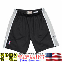美国代购 马刺队 Mitchell Ness 99赛季Swingman球迷版运动球裤