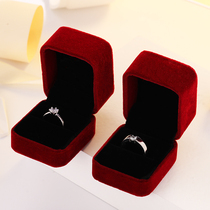 仿真假钻戒婚礼道具结婚对戒新娘情侣戒指一对求婚仪式钻石婚戒