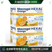 欧洲直邮HEXAL聚乙二醇治疗肠胃胀气急慢性便秘冲剂橙子味100袋
