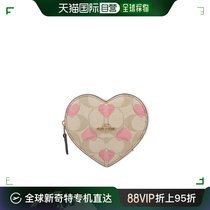香港直邮COACH 女士PVC配皮钱包手包CP480