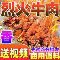 烈火牛肉串专用腌料烧烤撒料腌肉嫩小串麻辣牛肉腌料商用调料配料