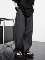 49PERCENT 22SS 女装胶囊系列灰色西裤男装宽松直筒时尚设计长裤