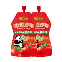 李锦记320g番茄沙司/袋家用厨房番茄酱蘸料点蘸薯条拌面酱调味料