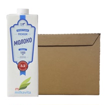 白俄罗斯原装进口欧惠特全脂纯牛奶1L*12盒大瓶家庭装营养香浓