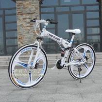 销售X6自行车折叠山地车成人自行车路虎山地车双碟刹学生单车