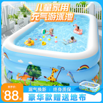 儿童充气游泳池加厚大人小孩婴儿宝宝泳池家庭家用户外超大戏水池
