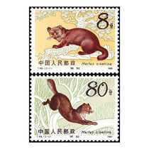T68紫貂邮票小本票/大版张/1982年发行