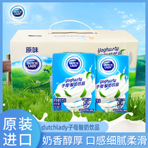 越南dutchlady子母奶原味酸奶110ML盒装酸牛奶原装进口纯牛奶饮品