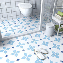 浴室卫生间地板贴防水耐磨地面贴纸厨房加厚防滑地贴PVC墙纸自粘0