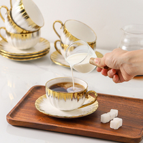 欧式骨瓷咖啡杯套装下午茶具高档精致陶瓷英式红茶杯碟套装家用女