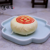 天津特产0蔗糖白皮老式大酥皮糕点京八件枣泥豆沙传统零食酥饼