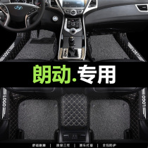 北京现代朗动脚垫全包围专用12年丝圈地毯13车垫15款汽车16脚踏垫