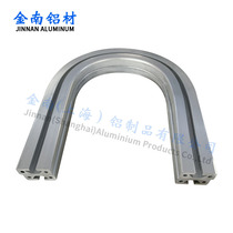 定制铝合金空心管圆管方管铝型材折弯滚弯弯圆加工铝合金管材定制