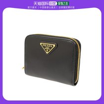 【99新未使用】香港直邮PRADA 女士黑色钱包 1MM268-2DDU-F0002