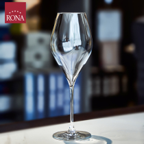 洛娜RONA天鹅白葡萄酒杯家用高档红酒杯套装雷司令水晶玻璃高脚杯