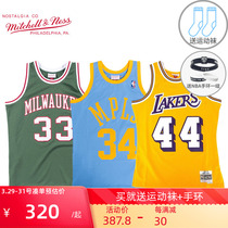Mitchell Ness复古运动背心球迷NBA罗斯保罗杜兰特球衣男MN篮球服