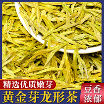 黄金芽茶叶明前白茶2024新茶特级安吉高山绿茶春茶精品高级黄龙井