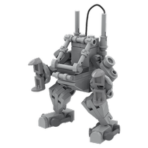积木玩家MOC迷你铠甲拼插积木装甲机器人套装益智玩具MOC-163877
