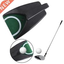 Automatic Golf Kick Back Putting Return Device for Indoor