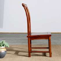定制非洲酸枝木小官帽椅红木小椅子靠背椅实木中式仿古简约餐椅复