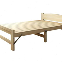定制0.8m折叠床0.9木板床1m实木床1.2米单人床1.35米硬板床1.5m双