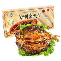 湖北特产鄂州风干腊鱼即食武昌鱼500g/盒豆豉红烧味整条熟食盒装