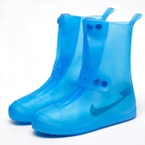 【一体成型雨鞋套】男女防水防滑加厚耐磨鞋套中高筒水鞋排扣雨鞋