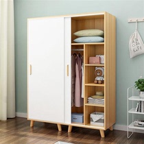 衣柜推拉门家用卧室现代简约儿童储物可拆卸简易挂衣橱经济型柜子