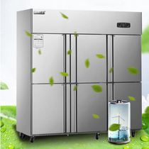 商用冰箱 冷藏冷冻双温厨房柜 6门全冷冻冰箱 二/四/六门冰箱冰柜