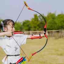 专业儿童传统弓箭射击运动青少年射箭安全吸盘弓玩具套装4-16岁