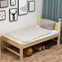 家用实木单人床90cm宽公分1.01.2一米二80宿舍学生儿童床男小户型