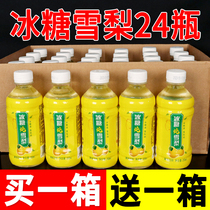 【工厂促销】冰糖雪梨饮料整箱24瓶*350ml清润梨汁果味饮料新日期