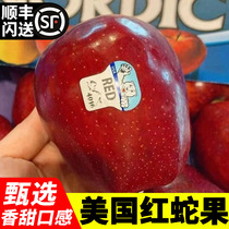 美国进口红蛇果 新鲜当季时令水果 特级红苹果A级+ 特大苹果整箱