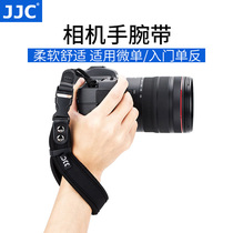 JJC 微单单反相机手腕带适用佳能M50II富士XT4索尼A6400 A7RM4/M3 A7M3 黑卡7 尼康Z6II Z30手提带理光GR3X