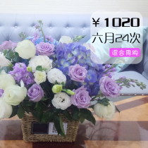 【Dear萌】每周一花鲜花套餐包月无锡上海同城居家办公室装饰定制