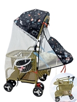 夏季仿藤儿童童车便捷式宝宝推车小孩婴儿可坐可躺可折叠藤椅推车