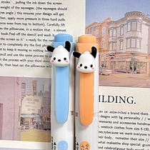 日本斑马荧光色笔DIY帕恰狗限定淡色双头标记笔学生用做笔记彩笔