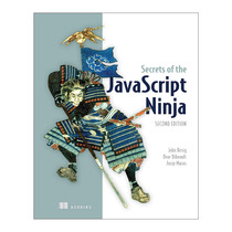 英文原版 Secrets of the JavaScript Ninja  JavaScript忍者秘籍 第2版 英文版 进口英语原版书籍