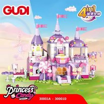 兼容乐高积木古迪甜心公主糖果城堡女孩子拼搭组装过家家益智玩具