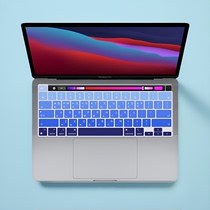 适用Mac苹果MacBook pro13/13.3寸韩语键盘膜MBP韩文粉A2338硅胶
