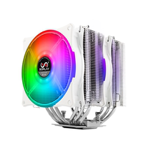 赛普雷 V587六热管双塔RGB神光同步 AMD英特尔多平台散热器