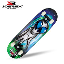 JOEREX/祖迪斯0795外星人训练滑板炫酷枫木双翘板 四轮飞行滑板