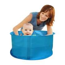可折叠大号宝宝旅行洗澡桶 便携儿童幼儿浴盆婴幼儿沐浴桶泡澡池