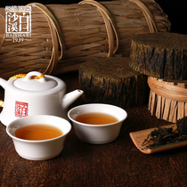 湖南安化黑茶正宗2011年白沙溪千两茶花卷茶正品特产 百两茶3.6kg
