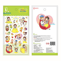 韩国Bonito贴纸 Snow White 白雪公主童话故事手帐素材diy装饰贴