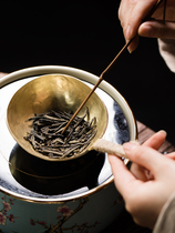 六合堂日式烤茶器加热烤茶烘焙茶叶提香炒茶煮茶温茶器酒精炉茶炉