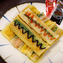 杭州老底子特色小吃葱包烩著名的特色传统小吃酒店早餐点心半成品