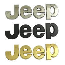 个性标贴JEEP吉普金属改装车标JEEP标志自由光牧马人指南者改装